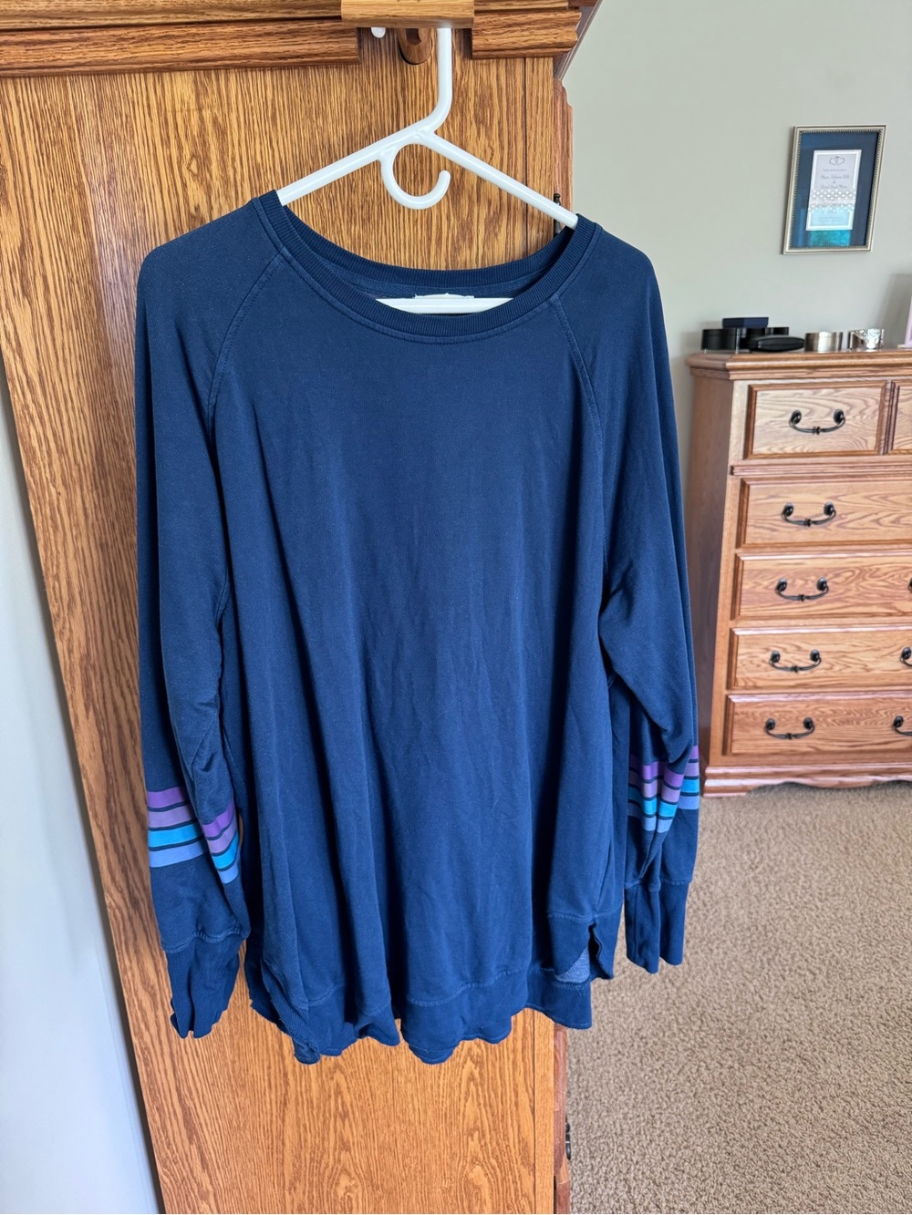 Maurices Navy Sunhaven Top